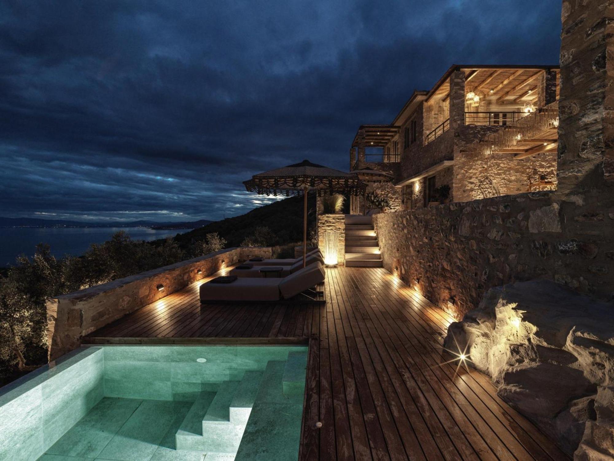 Peliva Nature Suites Pinakátai エクステリア 写真